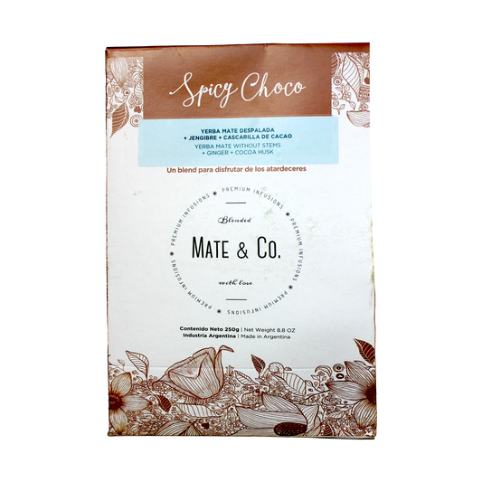 Mate y Co - Spicy Choco blend in 8.8oz bag USDA Certified Organic