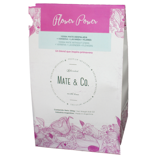 Mate y Co - Flower Power blend in 8.8oz bag USDA Certified Organic