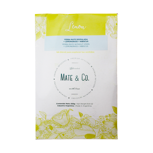 Mate y Co - Lemon blend in 8.8oz bag USDA Certified Organic