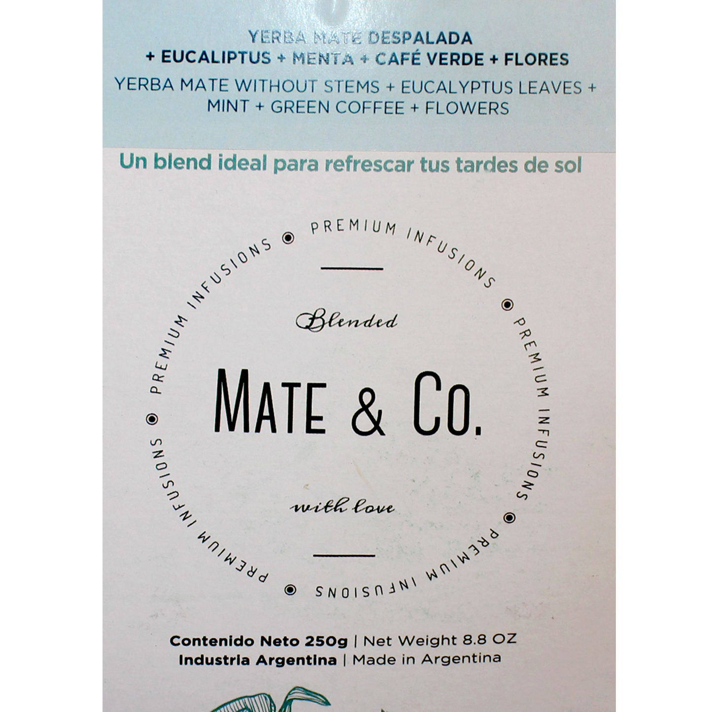 Mate y Co - Very Fresh blend in 8.8oz bag USDA Certified Organic